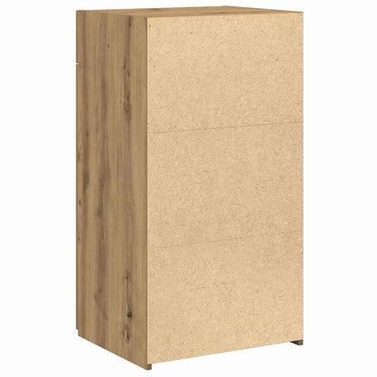 Sideboard Eiche handwerklich 50 x 42,5 x 93 cm Holzwerkstoff