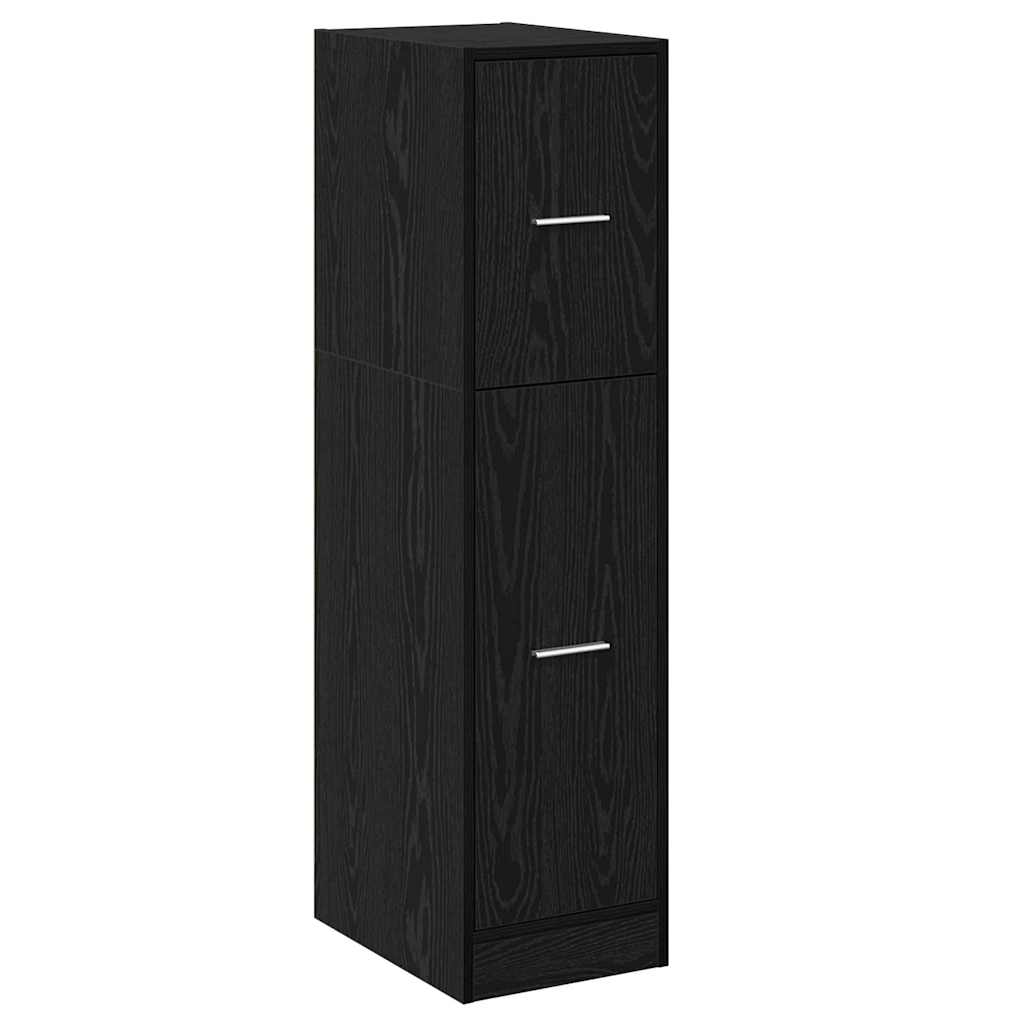 Apothekerschrank Schwarze Eiche 30 x 41 x 118 cm Holzwerkstoff