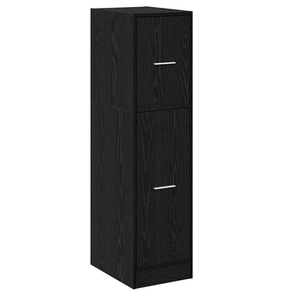 Apothekerschrank Schwarze Eiche 30 x 41 x 118 cm Holzwerkstoff