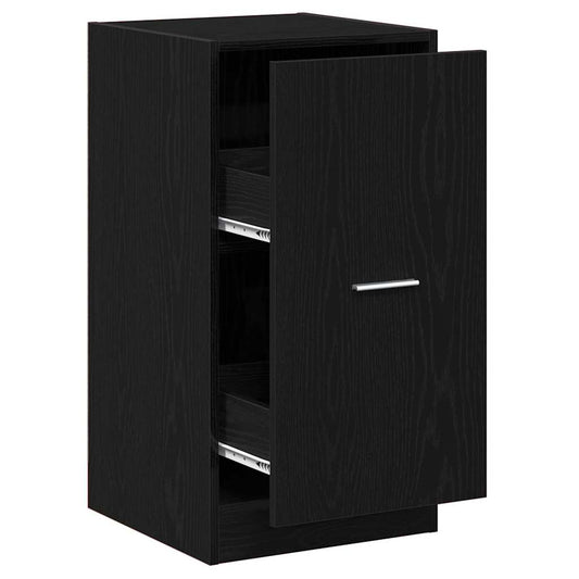 Apothekerschrank Schwarze Eiche 40 x 41 x 77.5 cm Holzwerkstoff