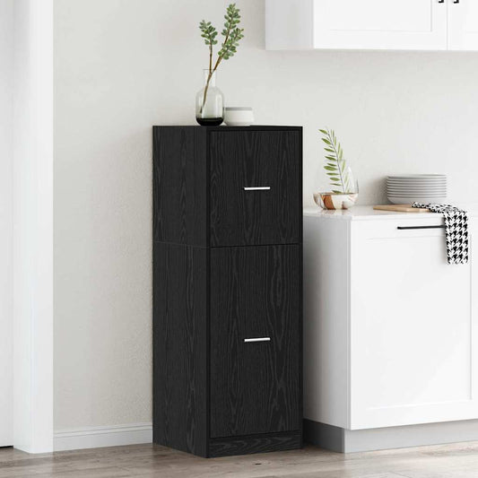Apothekerschrank Schwarze Eiche 40 x 41 x 118 cm Holzwerkstoff