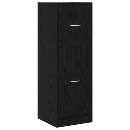 Apothekerschrank Schwarze Eiche 40 x 41 x 118 cm Holzwerkstoff