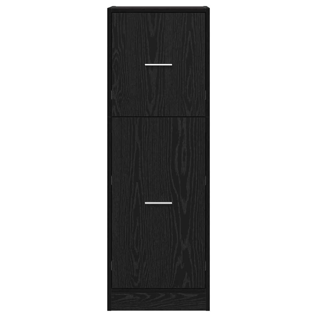 Apothekerschrank Schwarze Eiche 40 x 41 x 118 cm Holzwerkstoff