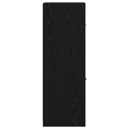Apothekerschrank Schwarze Eiche 40 x 41 x 118 cm Holzwerkstoff