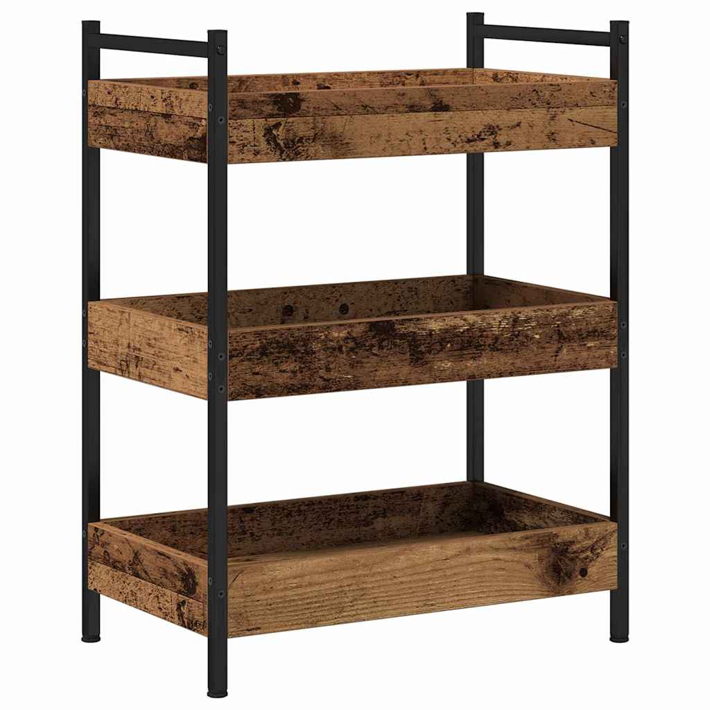 Küchentrolley Altholz 50 x 30 x 70 cm Holzwerkstoff