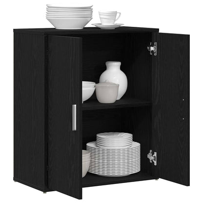 Sideboard Schwarze Eiche 60x31x70 cm Holzwerkstoff