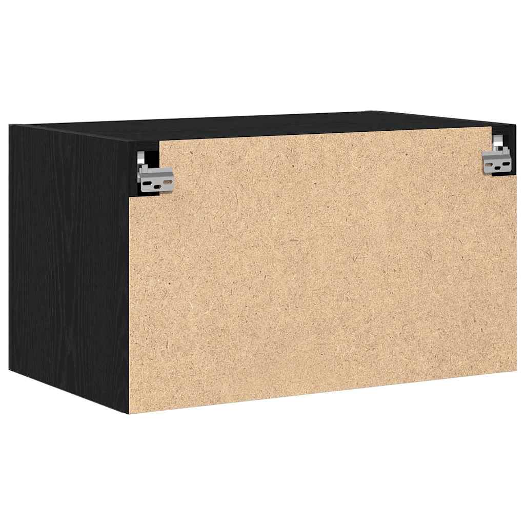 Wandschrank Schwarze Eiche 70 x 42,5 x 40 cm Holzwerkstoff