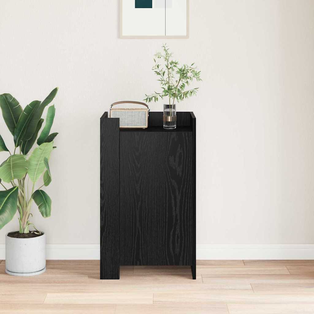 Sideboard Schwarze Eiche 45 x 35 x 75 cm Holzwerkstoff