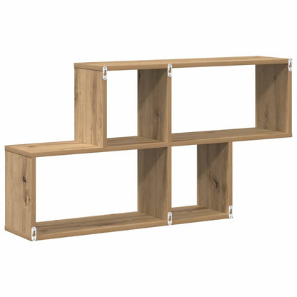 Wandregal mit Regal Wandmontiert Sonstiges Braun Holz