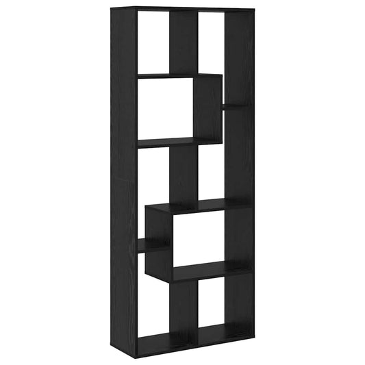 Bücherregal Schwarze Eiche 67 x 25 x 161,5 cm Holzwerkstoff