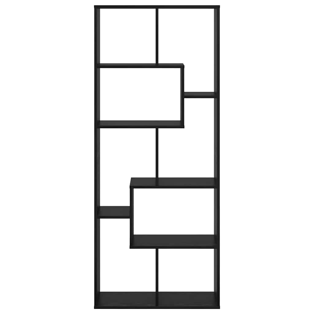 Bücherregal Schwarze Eiche 67 x 25 x 161,5 cm Holzwerkstoff