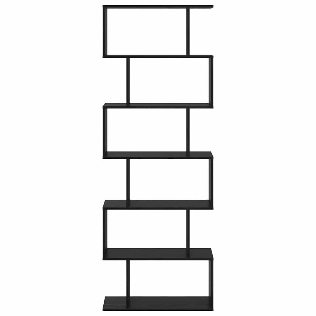 Bücherregal Schwarz 70 x 24 x 193.5 cm Holzwerkstoff