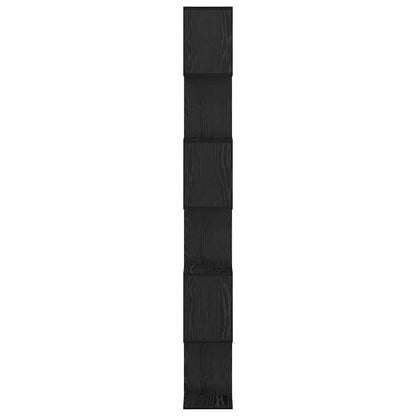 Bücherregal Schwarz 70 x 24 x 193.5 cm Holzwerkstoff