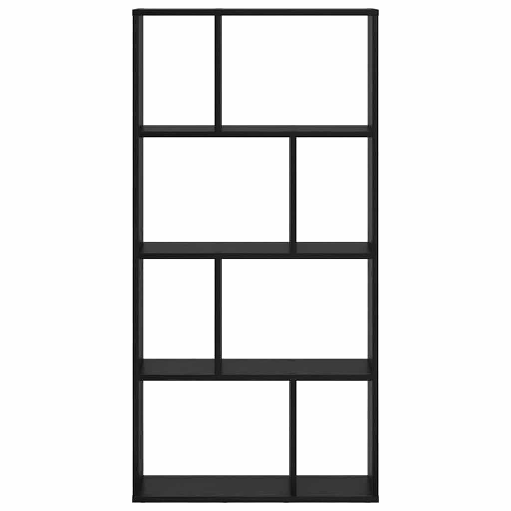 Bücherregal Schwarz Eichen-Optik 60 x 20 x 120 cm Holzwerkstoff