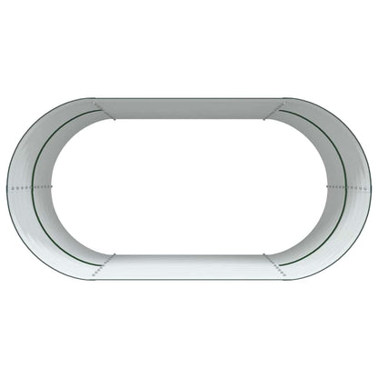 Garten-Hochbeet Grün 160 x 80 x 81 cm Stahl