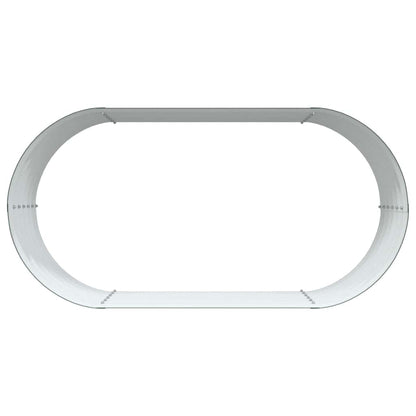 Garten-Hochbeet Grün 160 x 80 x 44 cm Stahl