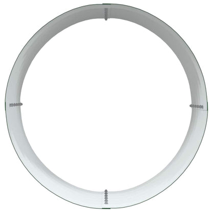 Garten-Hochbeet Grün 80 x 80 x 44 cm Stahl