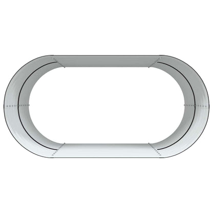 Garten-Hochbeet Braun 160 x 80 x 81 cm Stahl