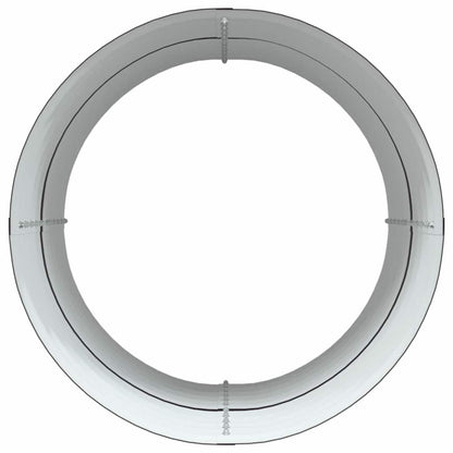 Garten-Hochbeet Braun 80 x 80 x 81 cm Stahl