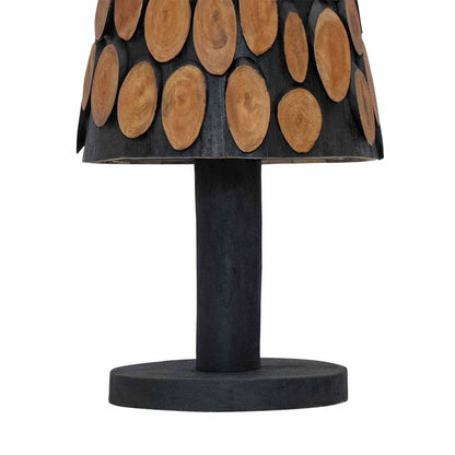 Weihnachtsbaum mit Ständer Braun 120 cm Massivholz Teak