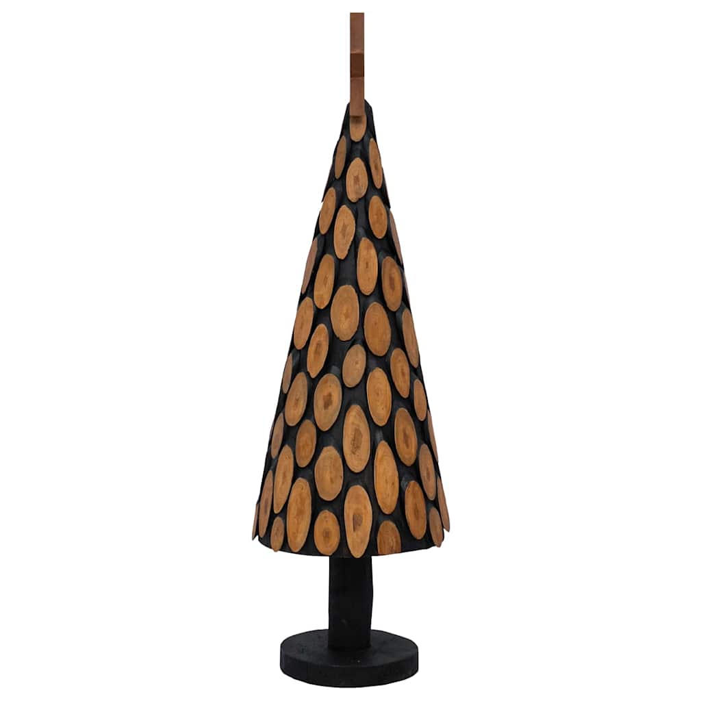 Weihnachtsbaum mit Ständer Braun 150 cm Massivholz Teak