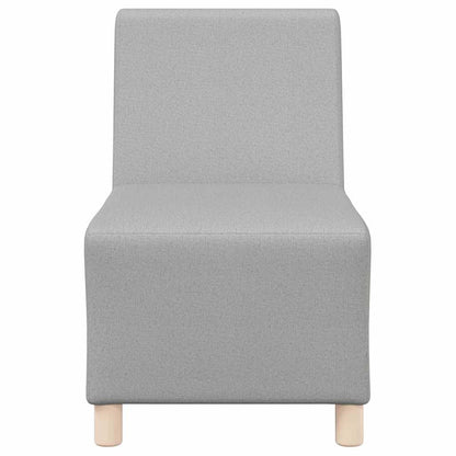 Modulares Armfreies Sofa 2 pcs Wolkengrau 55 x 74 x 82 cm Stoff