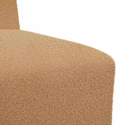 Modulares Armfreies Sofa 3 pcs Beige 55 x 74 x 82 cm