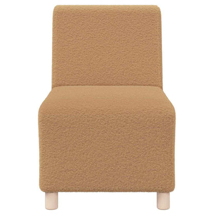 Modulares Armfreies Sofa 3 pcs Beige 55 x 74 x 82 cm
