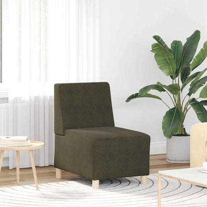 Modulares Armfreies Sofa 3 pcs Grün 55 x 74 x 82 cm