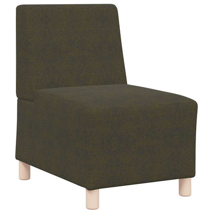 Modulares Armfreies Sofa 3 pcs Grün 55 x 74 x 82 cm