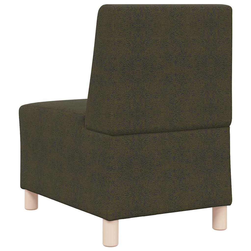 Modulares Armfreies Sofa 3 pcs Grün 55 x 74 x 82 cm