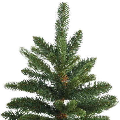 Künstlicher klappbarer Weihnachtsbaum mit Ständer Grün 240 cm