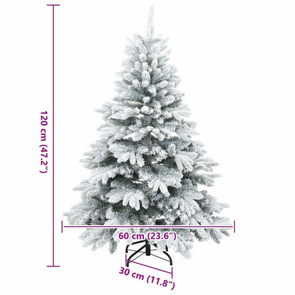 Moderner künstlicher Klapp-Weihnachtsbaum Schnee flocked Weiß