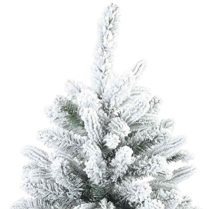Moderner künstlicher Klapp-Weihnachtsbaum Schnee flocked Weiß
