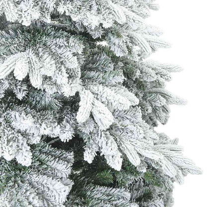 Moderner künstlicher Klapp-Weihnachtsbaum Schnee flocked Weiß