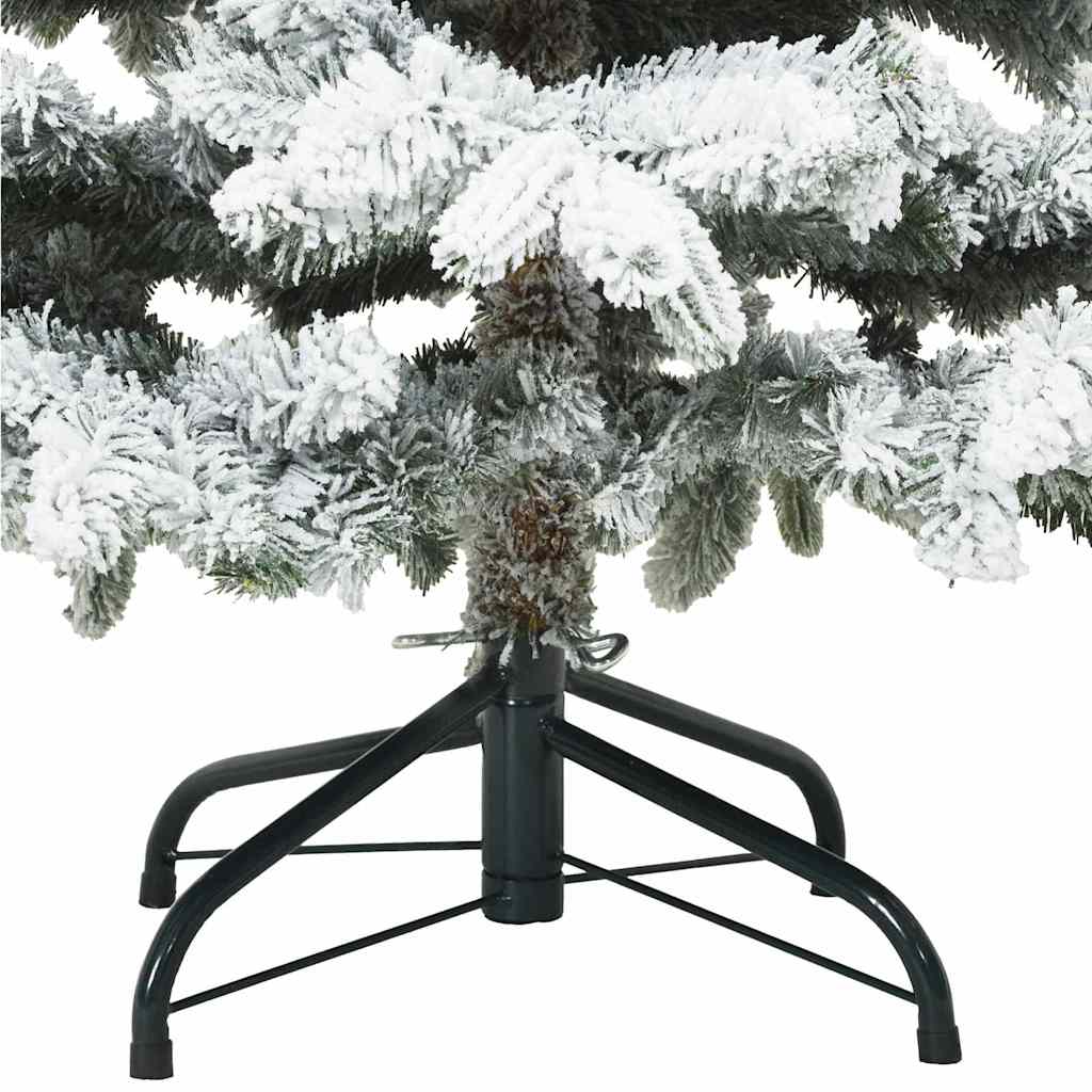 Moderner künstlicher Klapp-Weihnachtsbaum Schnee flocked Weiß