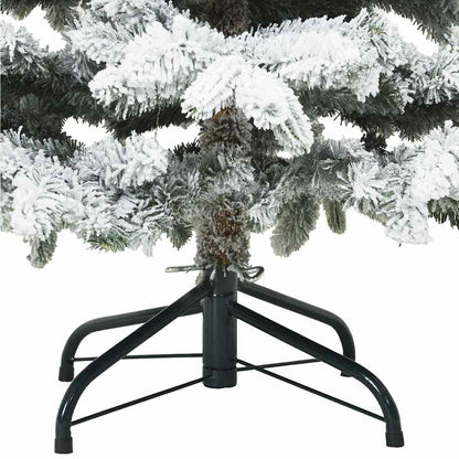 Moderner künstlicher Klapp-Weihnachtsbaum Schnee flocked Weiß