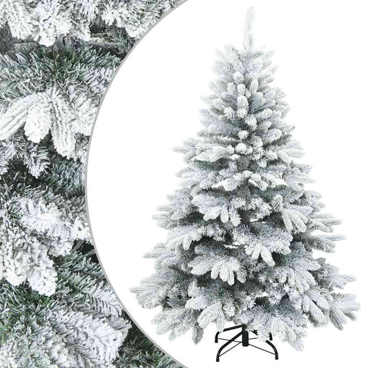 Moderner künstlicher Klapp-Weihnachtsbaum Schnee flocked Weiß