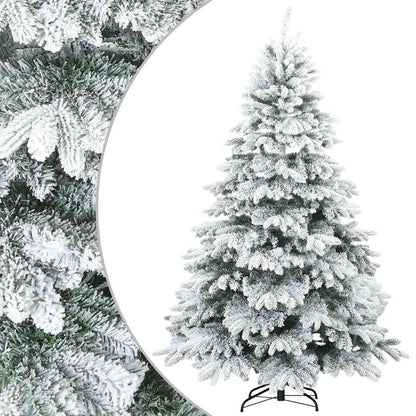 Moderner künstlicher Klapp-Weihnachtsbaum Schnee flocked Weiß