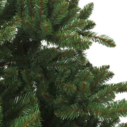 Künstlicher klappbarer Weihnachtsbaum Grün 240 cm PVC, Stahl