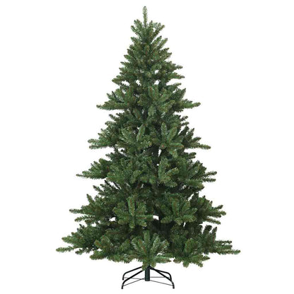 Künstlicher klappbarer Weihnachtsbaum Grün 240 cm PVC, Stahl