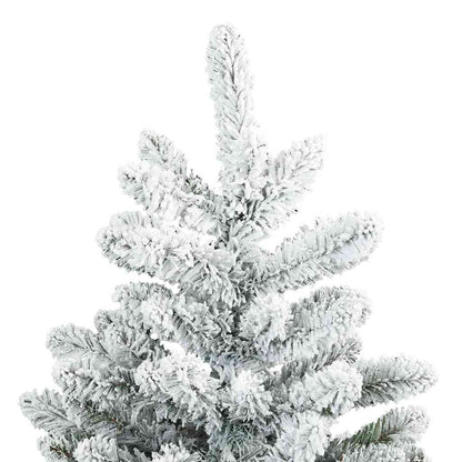 Moderner künstlicher Klapp-Weihnachtsbaum Schnee flocked Weiß