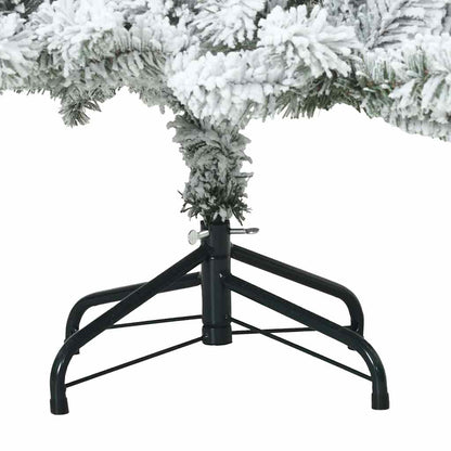 Moderner künstlicher Klapp-Weihnachtsbaum Schnee flocked Weiß