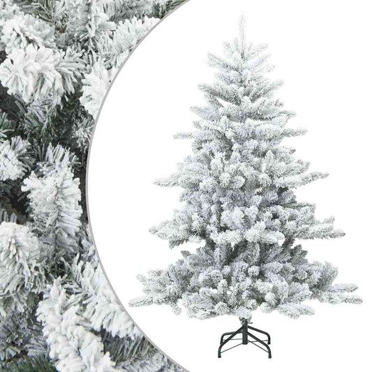 Moderner künstlicher Klapp-Weihnachtsbaum Schnee flocked Weiß