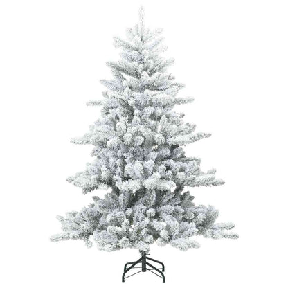 Moderner künstlicher Klapp-Weihnachtsbaum Schnee flocked Weiß