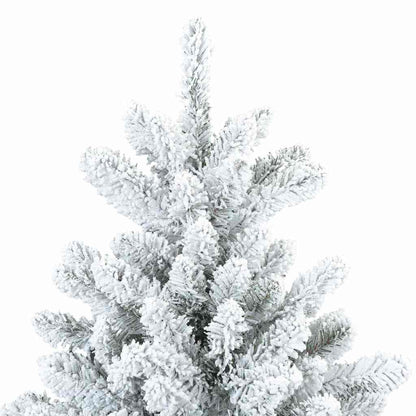 Moderner künstlicher Klapp-Weihnachtsbaum Schnee flocked Weiß