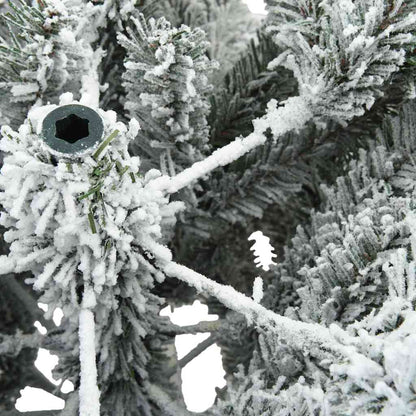 Moderner künstlicher Klapp-Weihnachtsbaum Schnee flocked Weiß
