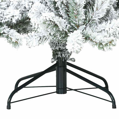 Moderner künstlicher Klapp-Weihnachtsbaum Schnee flocked Weiß