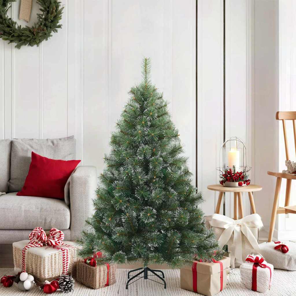 Moderner künstlicher Klapp-Weihnachtsbaum Schnee flocked Weiß