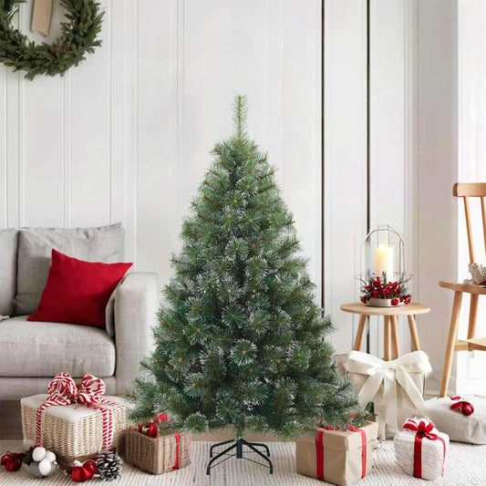 Moderner künstlicher Klapp-Weihnachtsbaum Schnee flocked Weiß